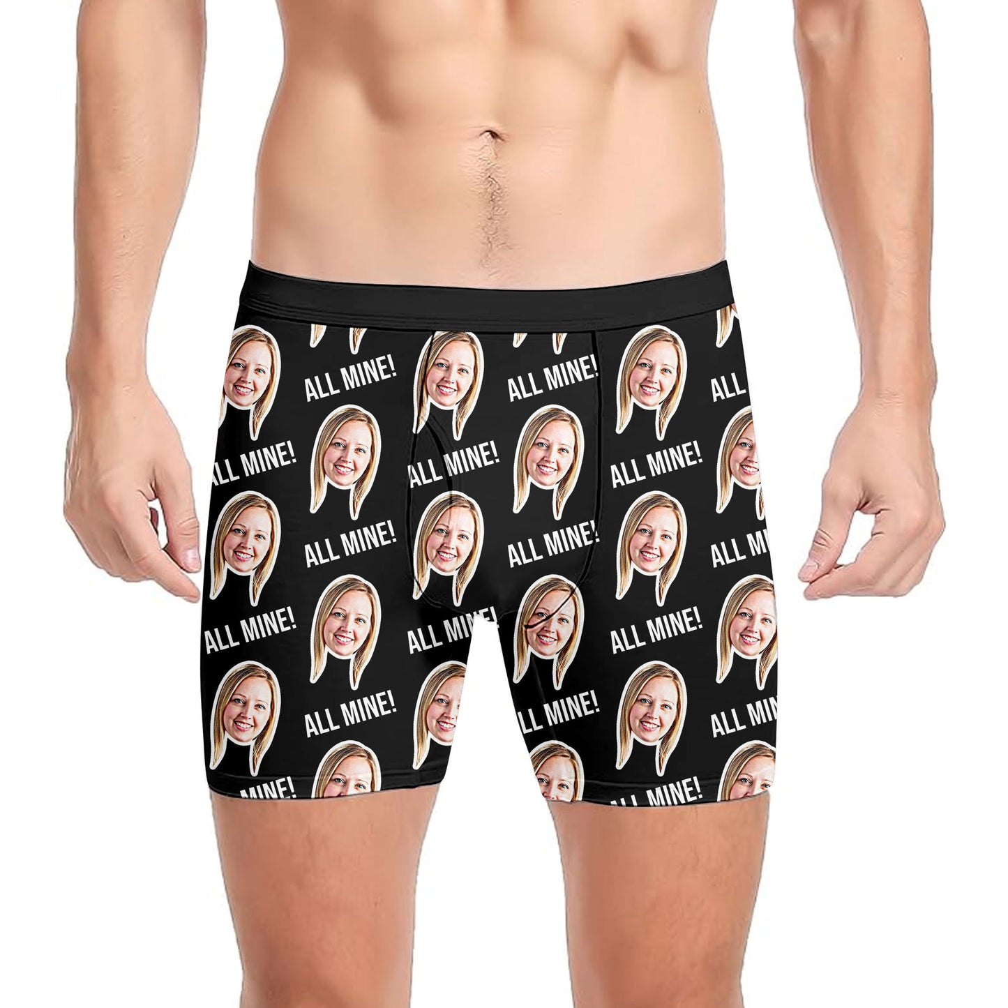 personalized boxer briefs with photos and txt gift boyfriend