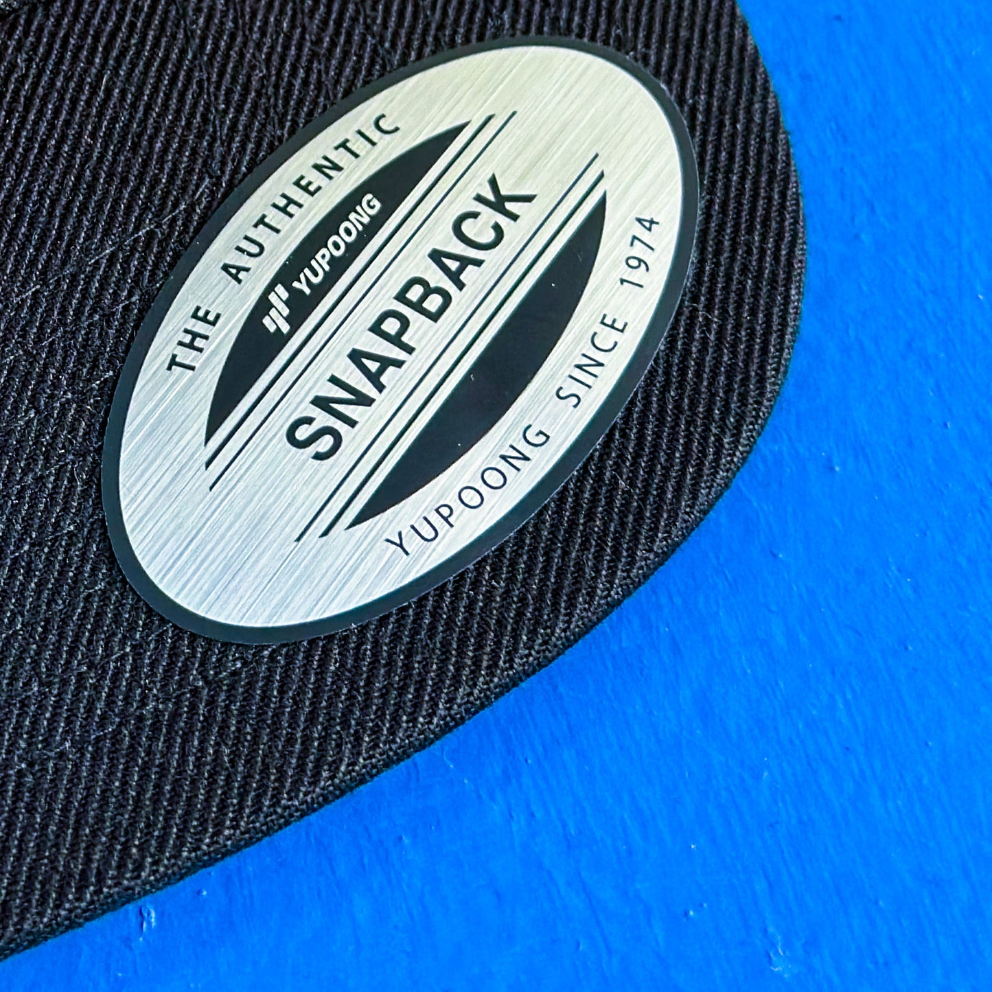 personalized hat with custom patch design , photo or logo