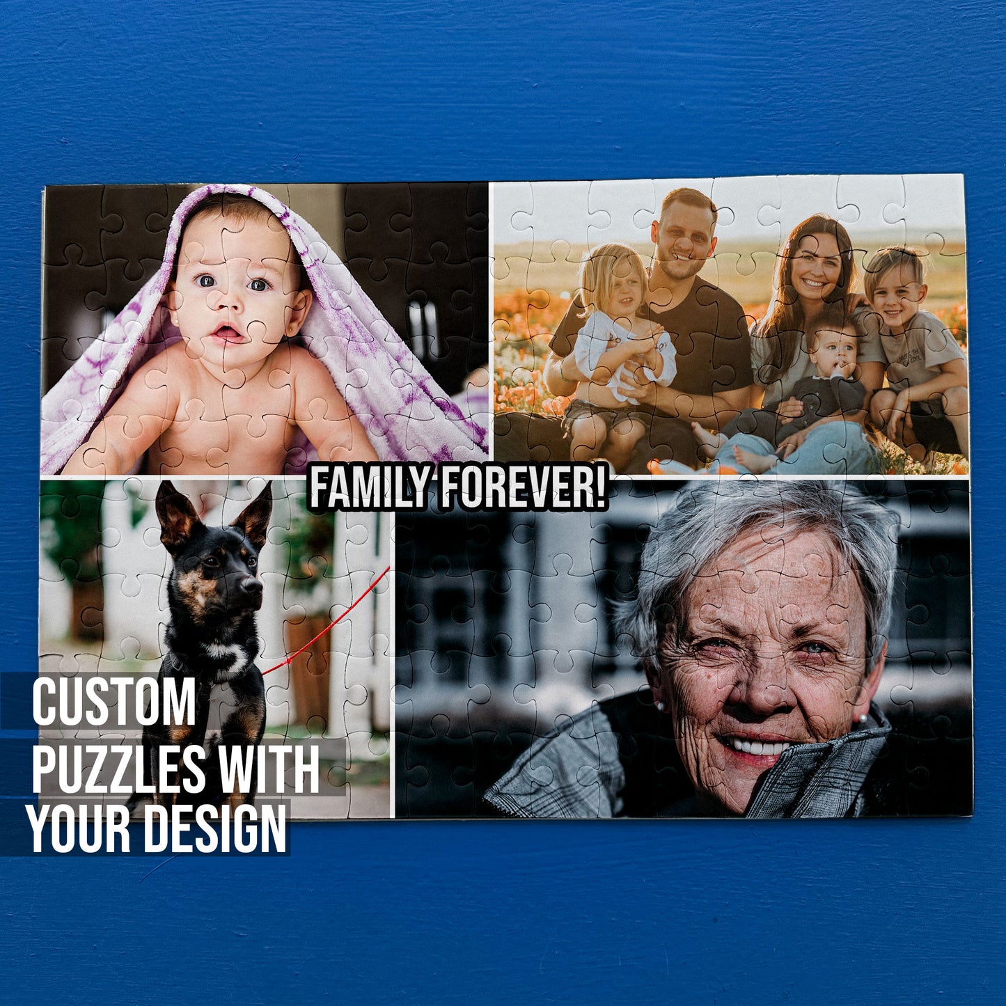 Custom Puzzles with Your Photo or Design