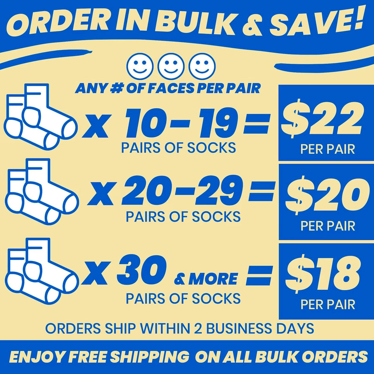 admin assistant gifts personalized socks with faces in bulk with bulk price savings