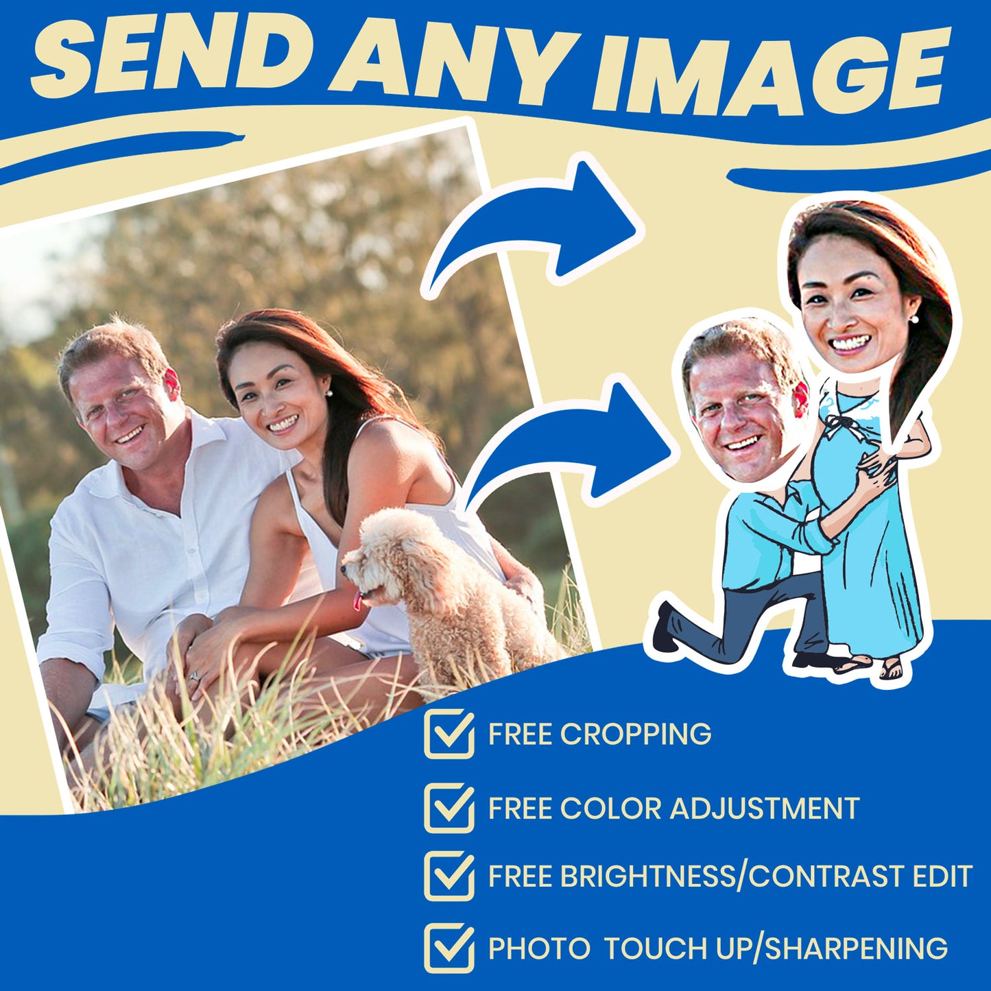 baby shower gifts personalized socks with faces of new parents how to submit photo and have us crop the faces for you