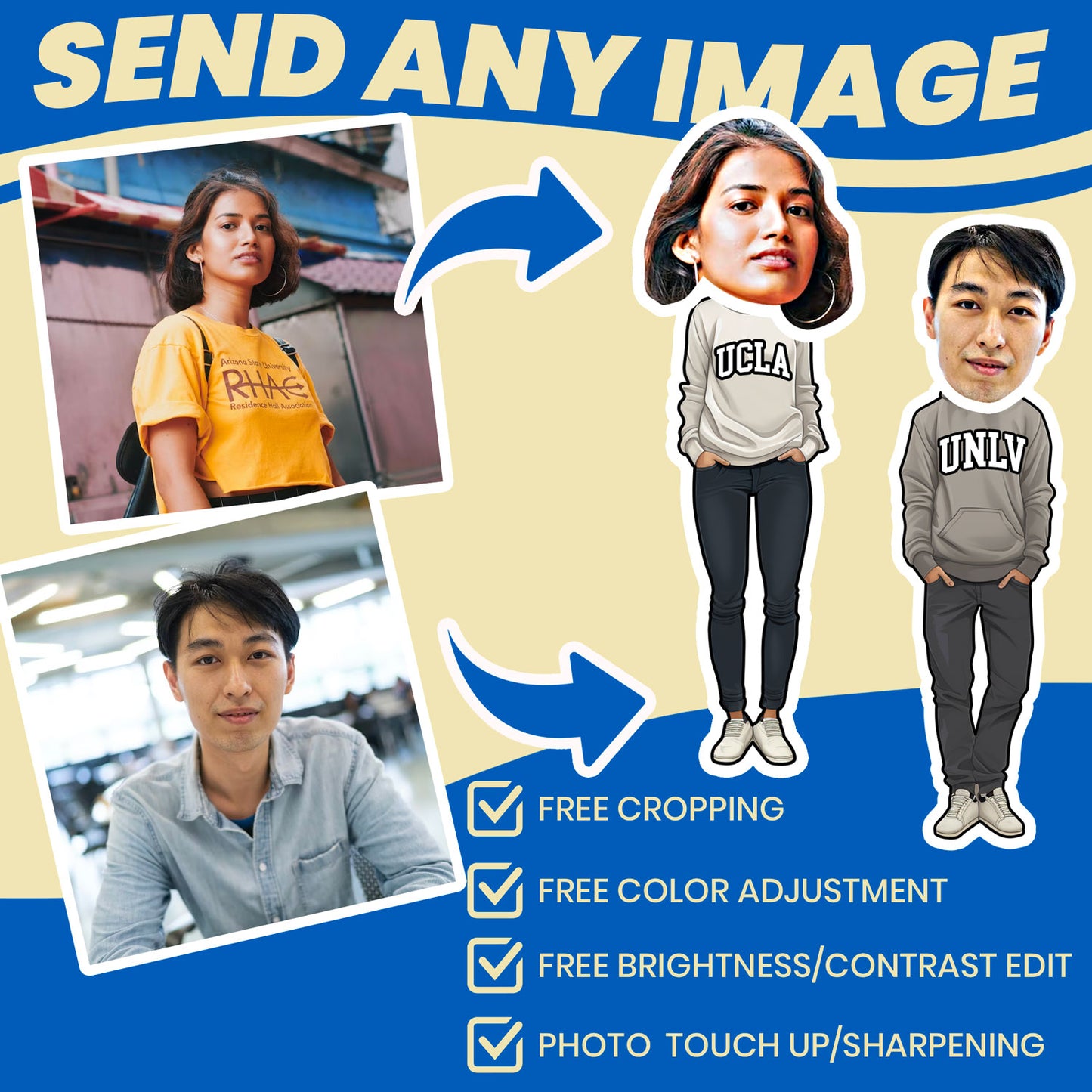 personalized going away to college gift image cropping is free provided by our team