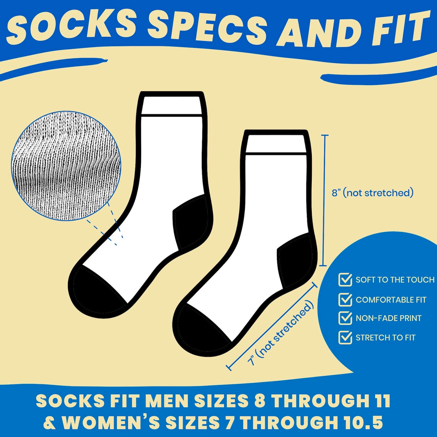 personalized cricket gift socks for team and coach socks specs and fit