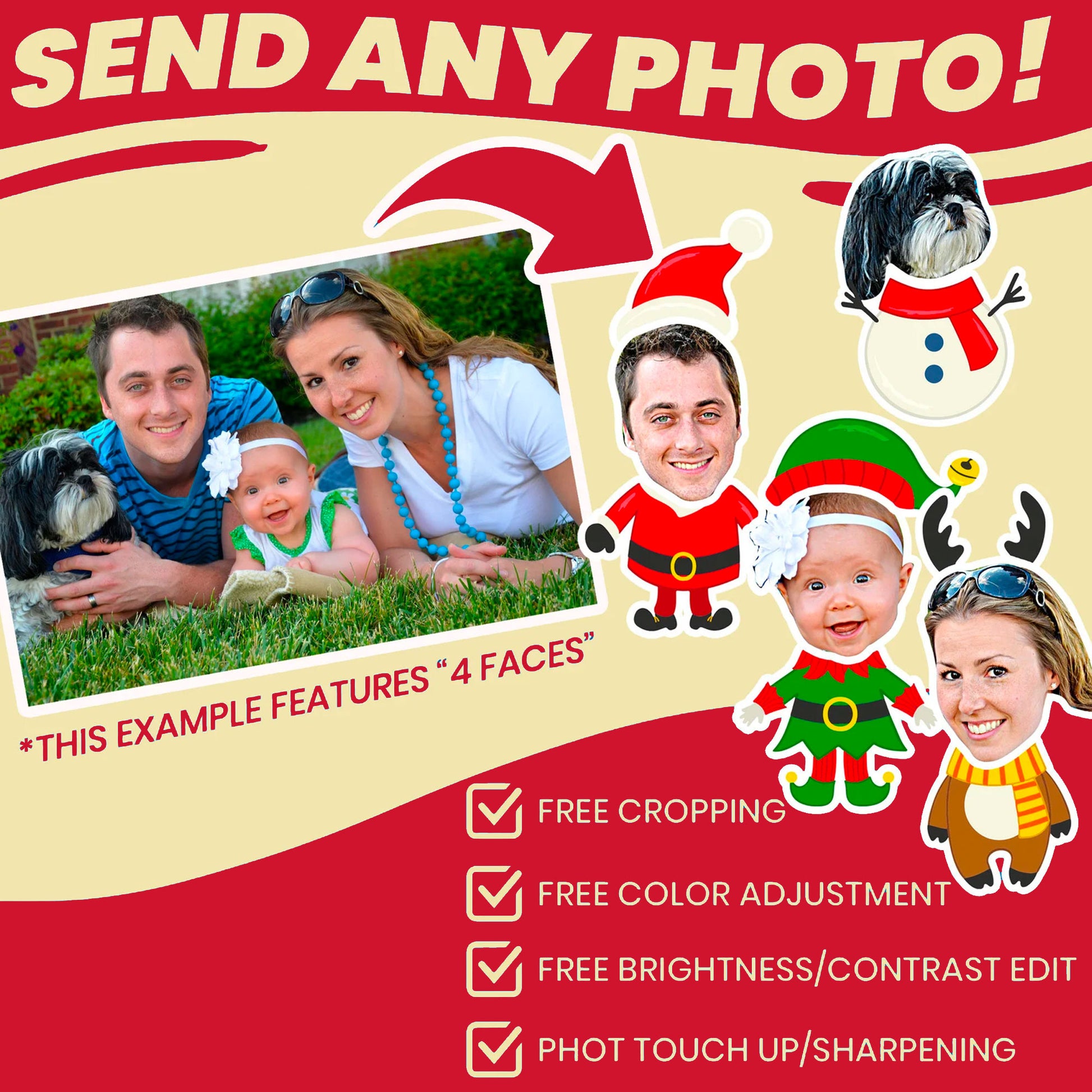 custom christmas holiday gift tumbler image cropping is free and provided by us