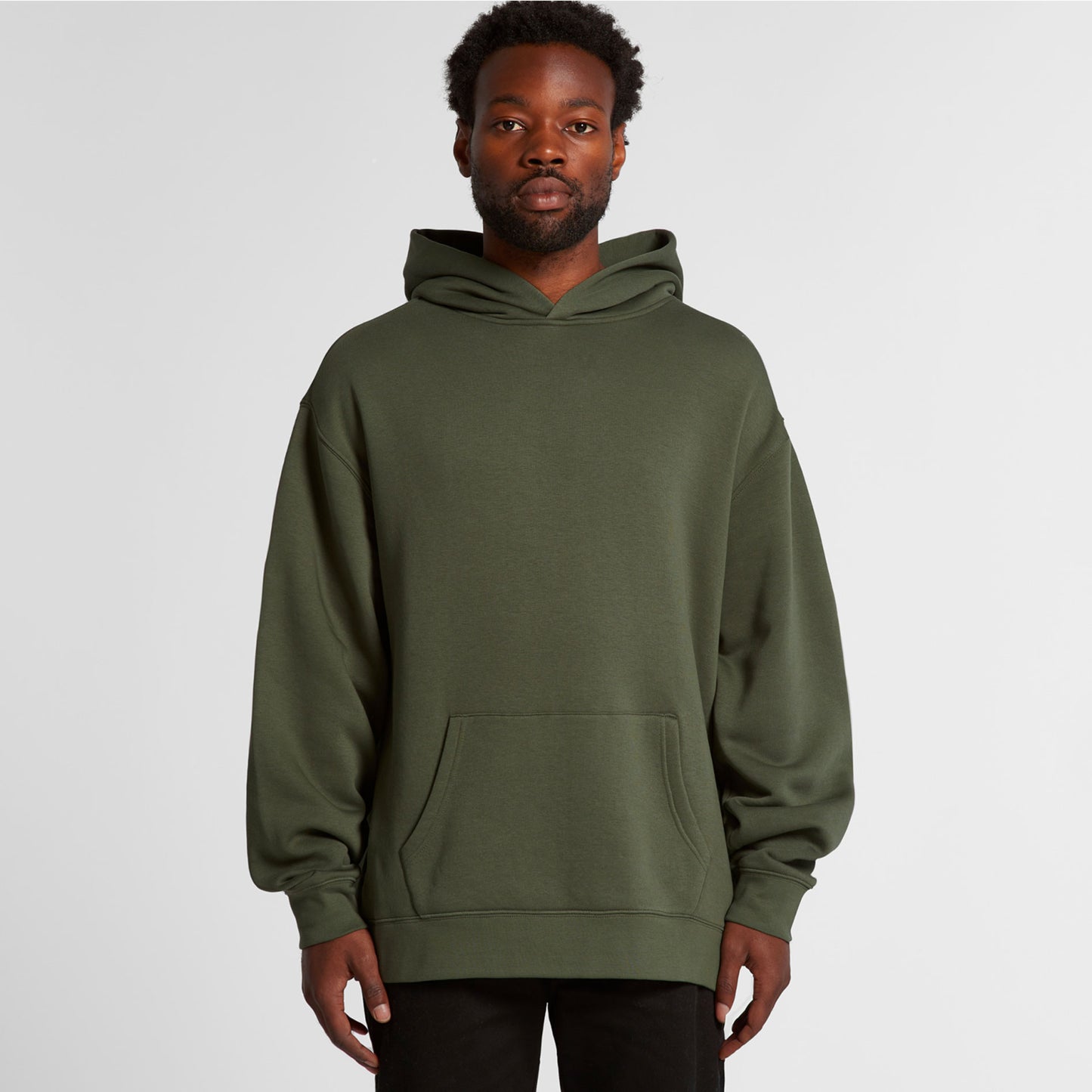 custom printed hoodies in los angeles premium luxury as colour model front