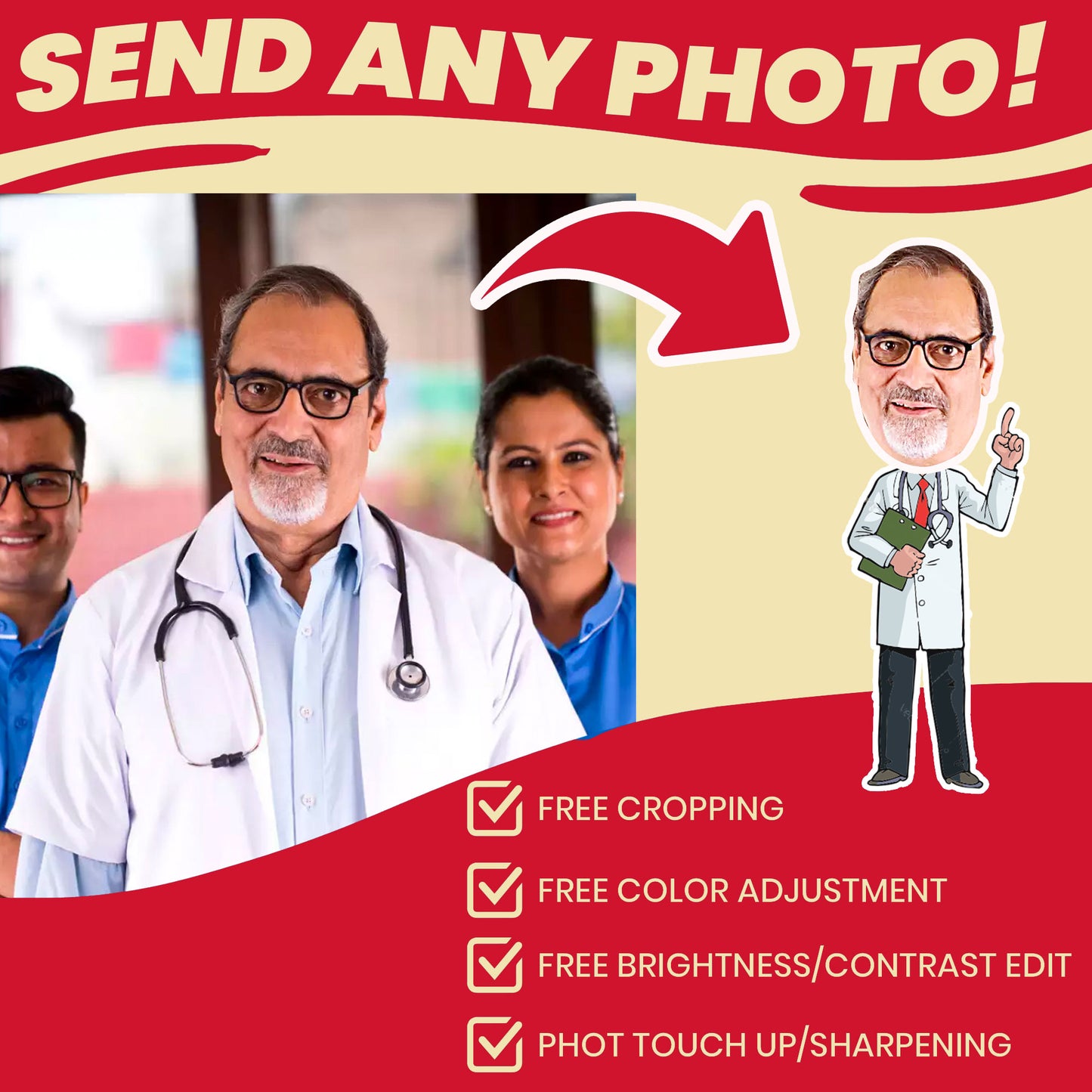 custom tumblers for doctors image cropping is free