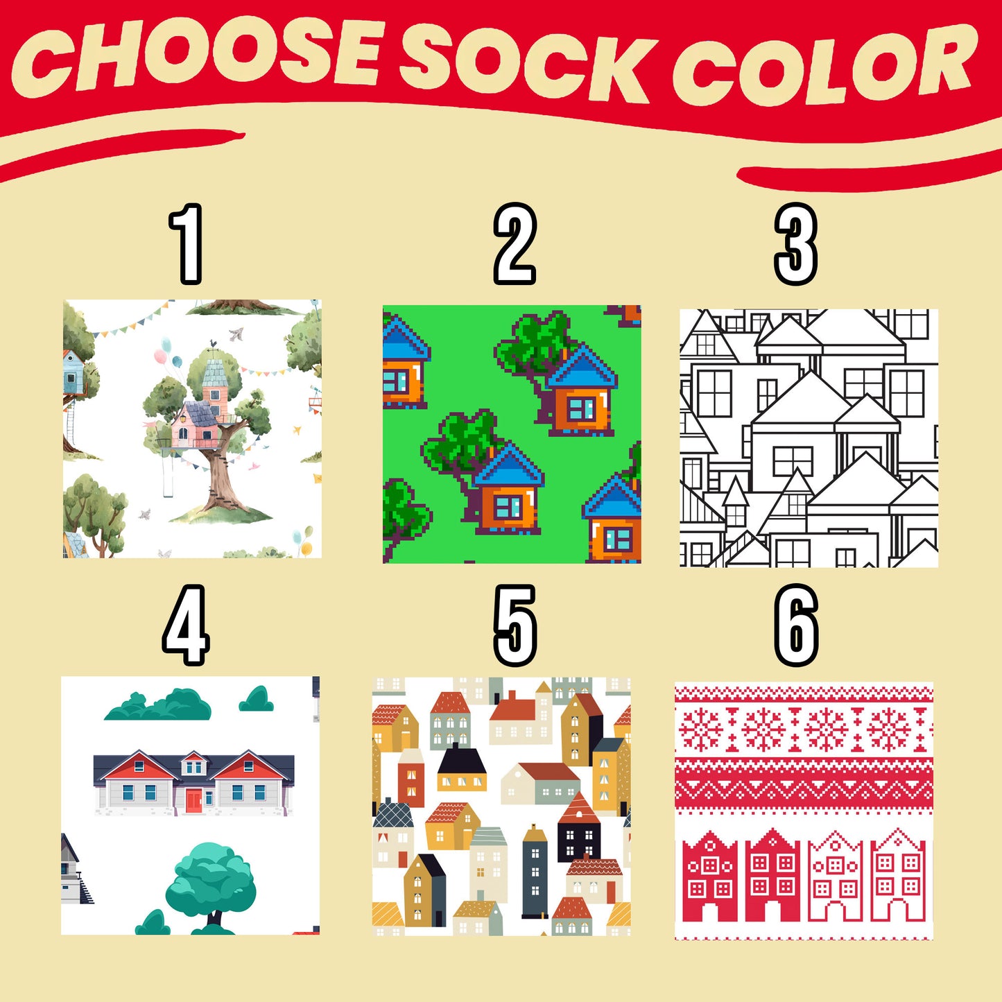 gift for new homeowners socks with faces and text sock background