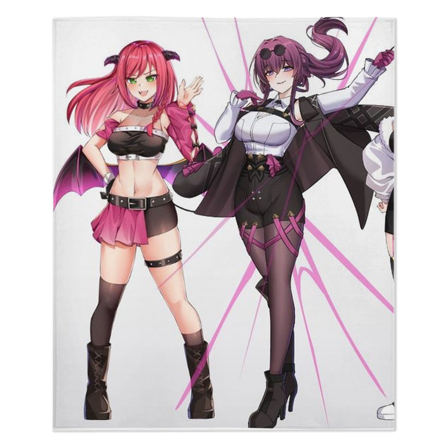 personalized blankets with photos turned to anime