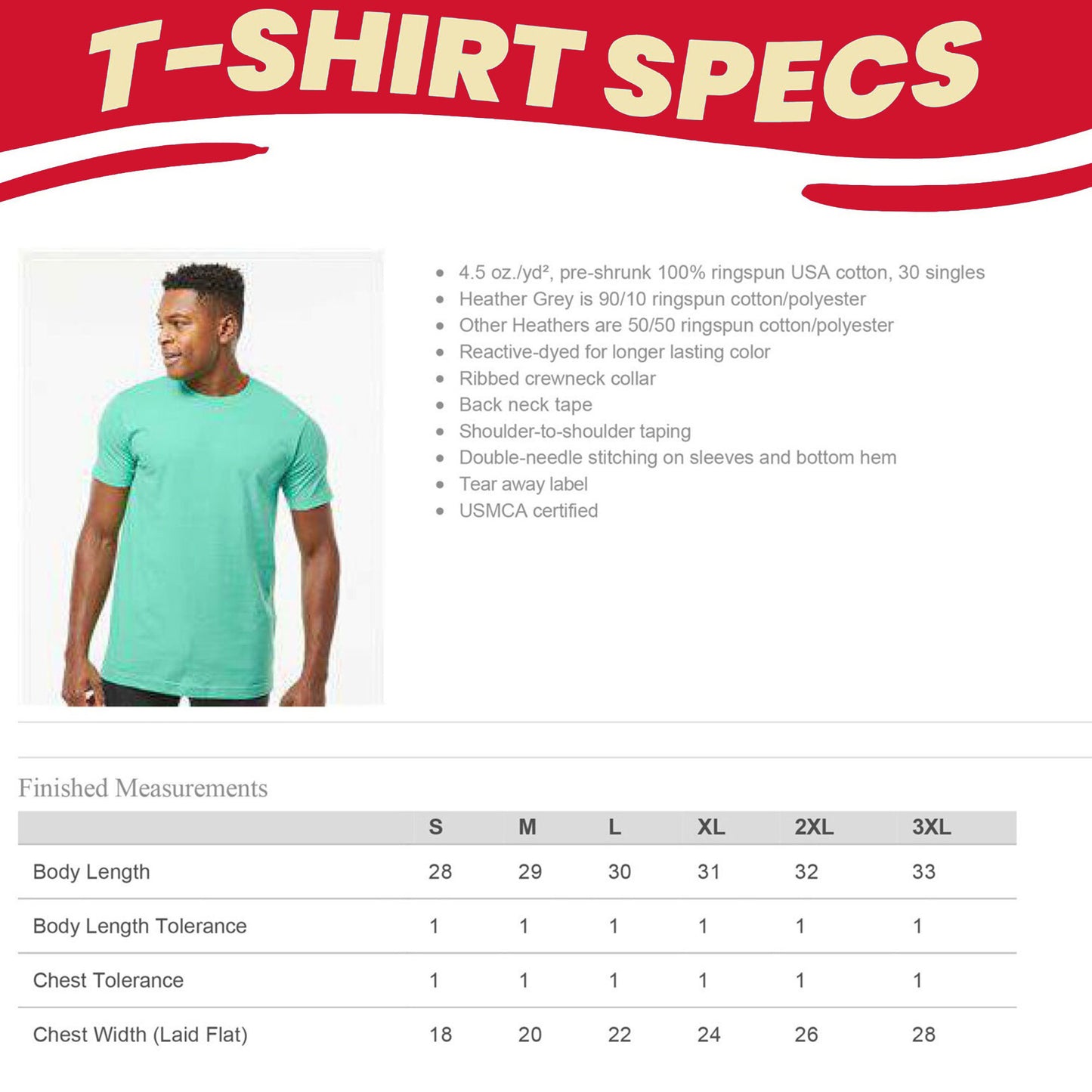 custom tshirt with emoji specs and fit