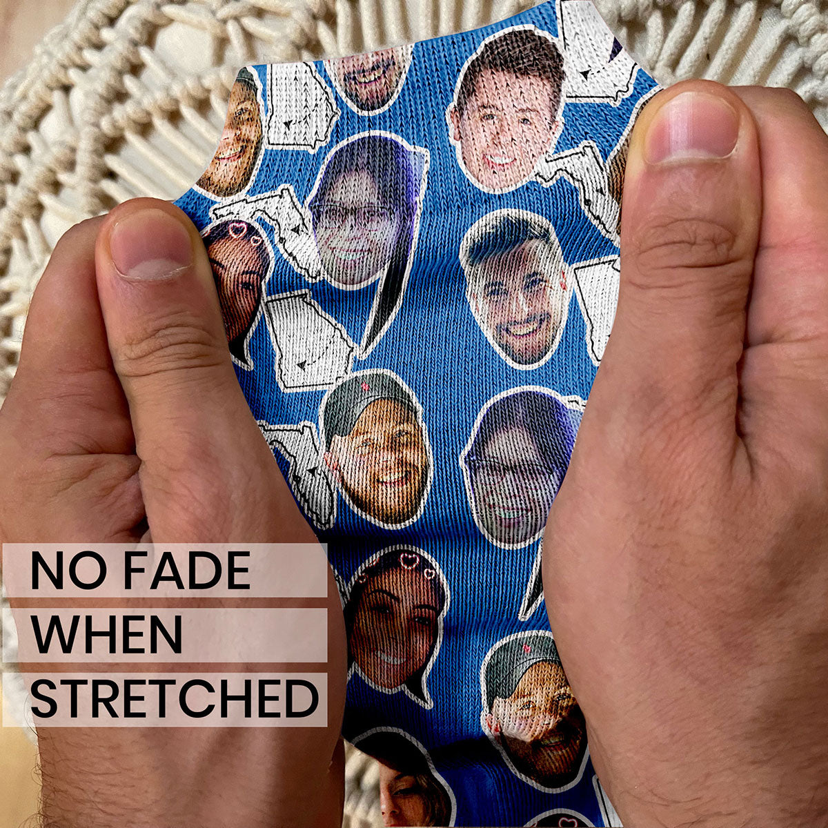 personalized face socks with faces for coworker leaving