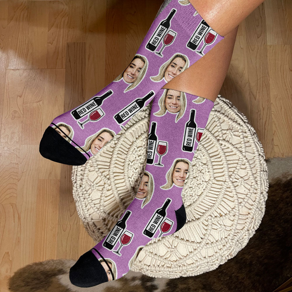 wine socks for men and women