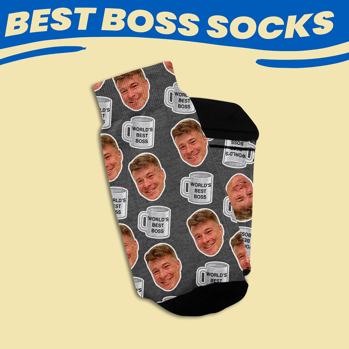 Custom Gift Socks for Boss