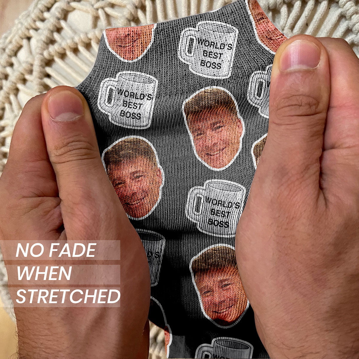 Custom Gift Socks for Boss