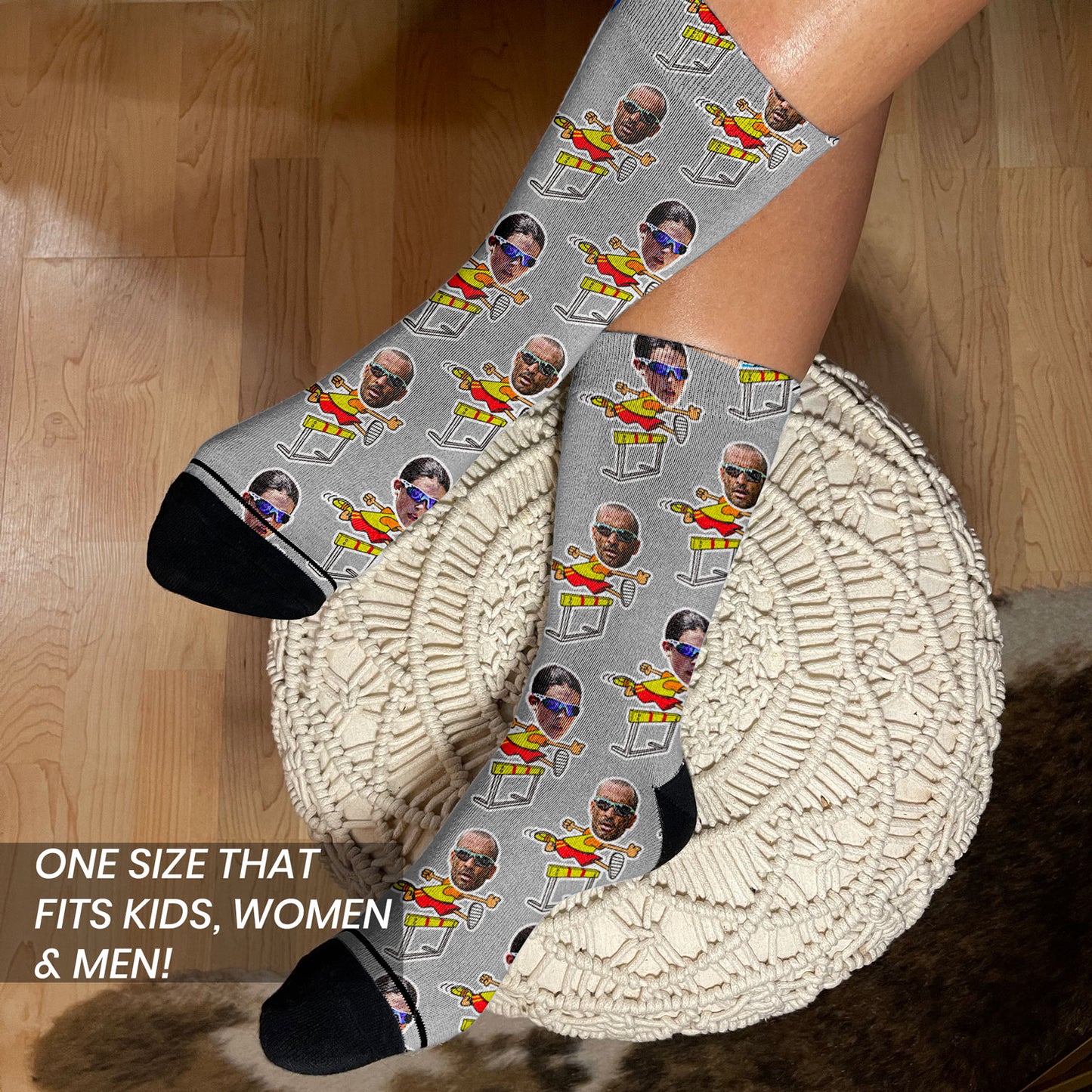 custom track and field socks