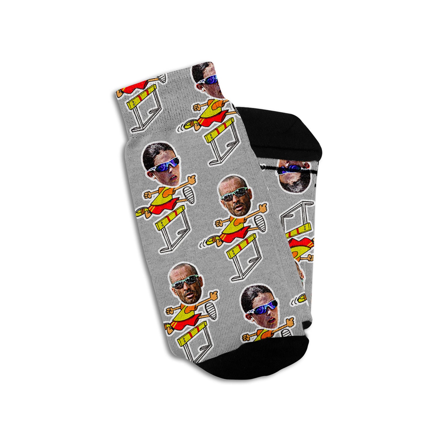 track and field custom socks