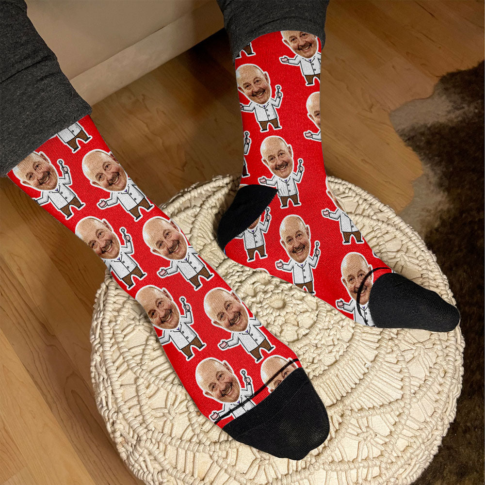 customized dentist socks