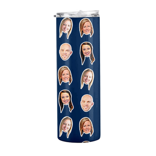custom tumblers with faces