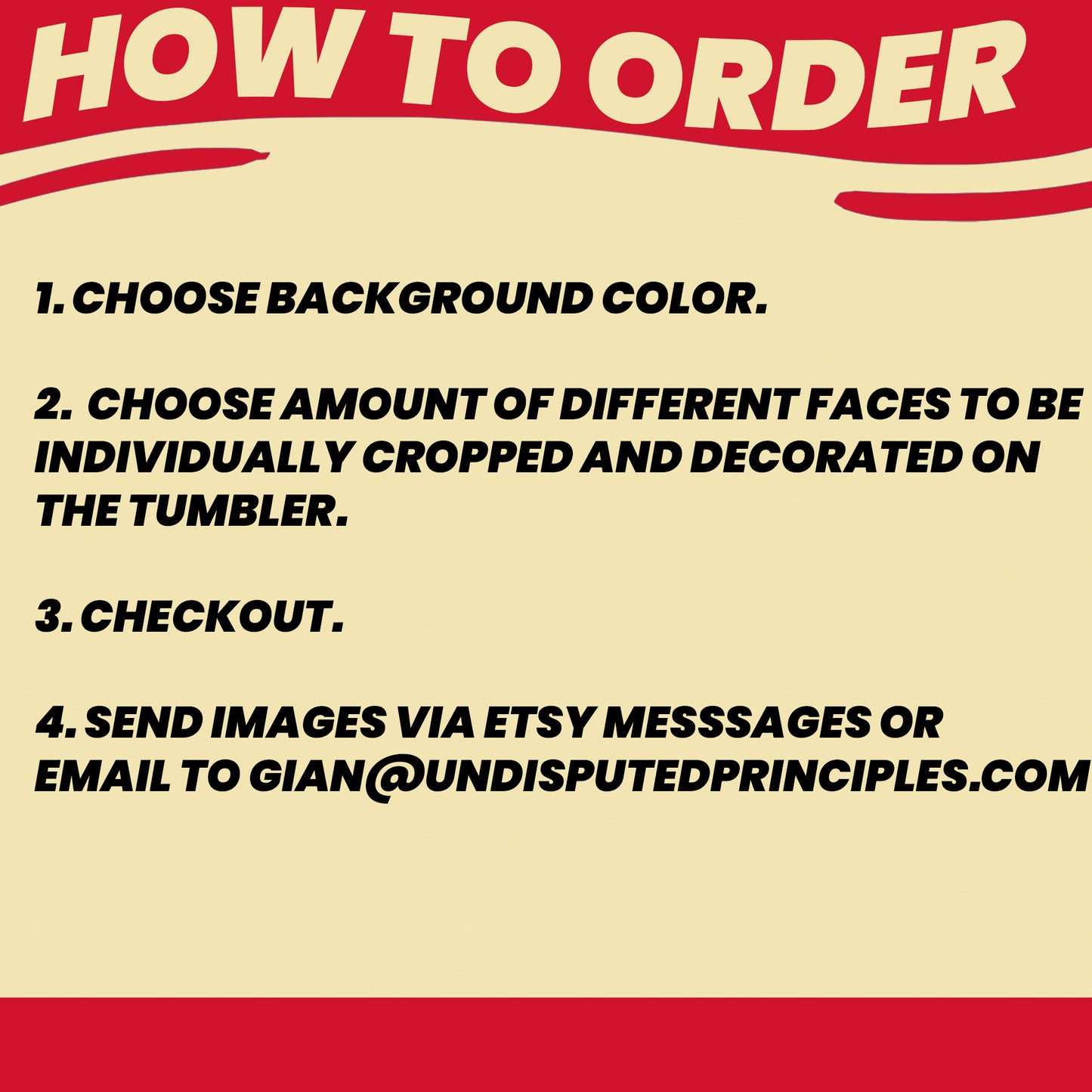 custom tumblers with faces instructions