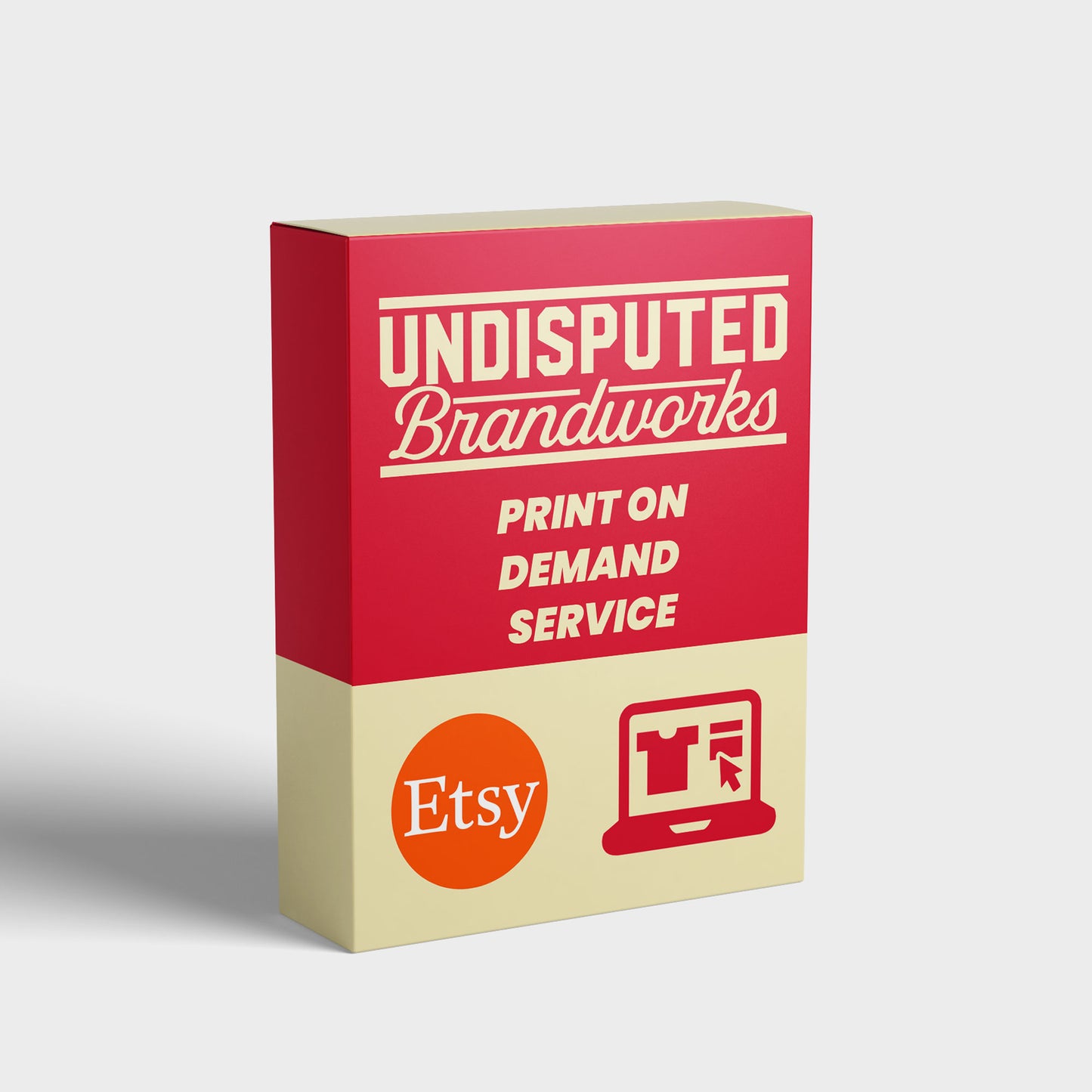 etsy print on demand setup by undisputed brandworks