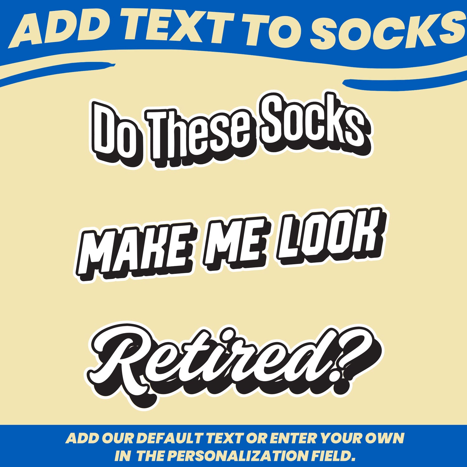 Retirement gift for coworker personalized socks with faces custom text feature