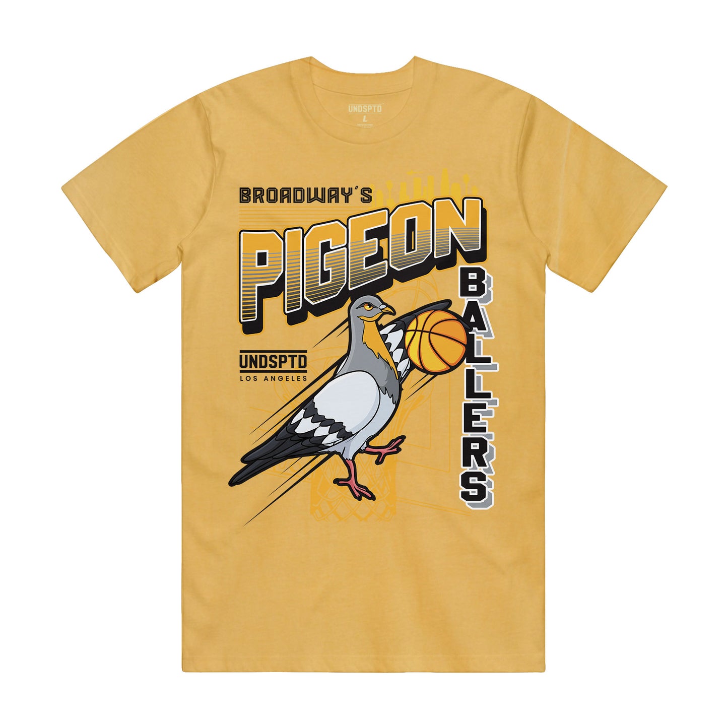     broadway-pigeons-graphic-short-sleeve-t-shirt-undsptlda-vintage-corn-front