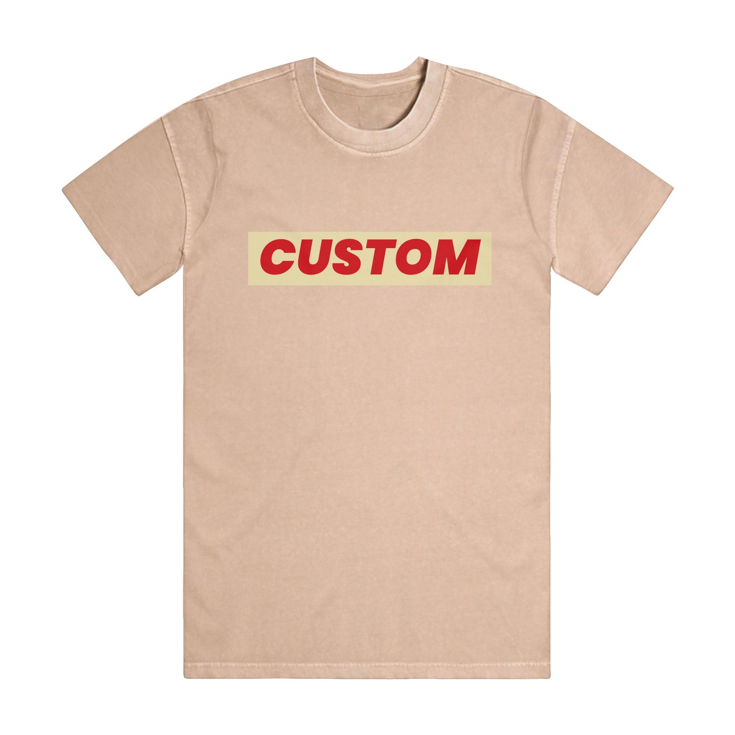custom short sleeve T-shirt sample no minimums in burro