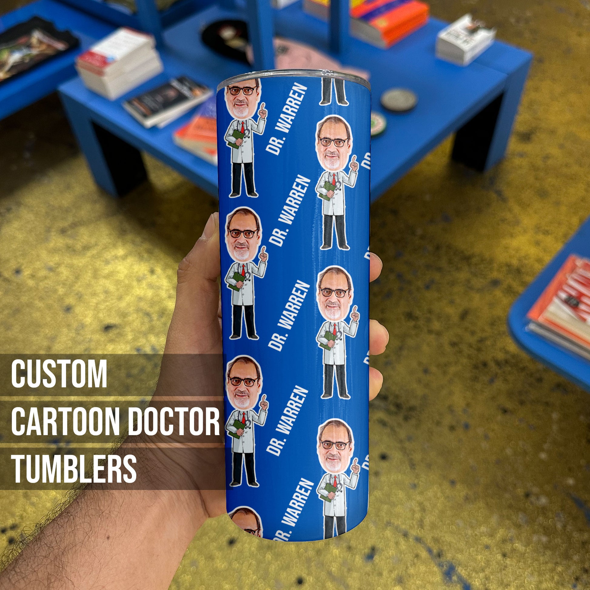 custom tumblers for doctors