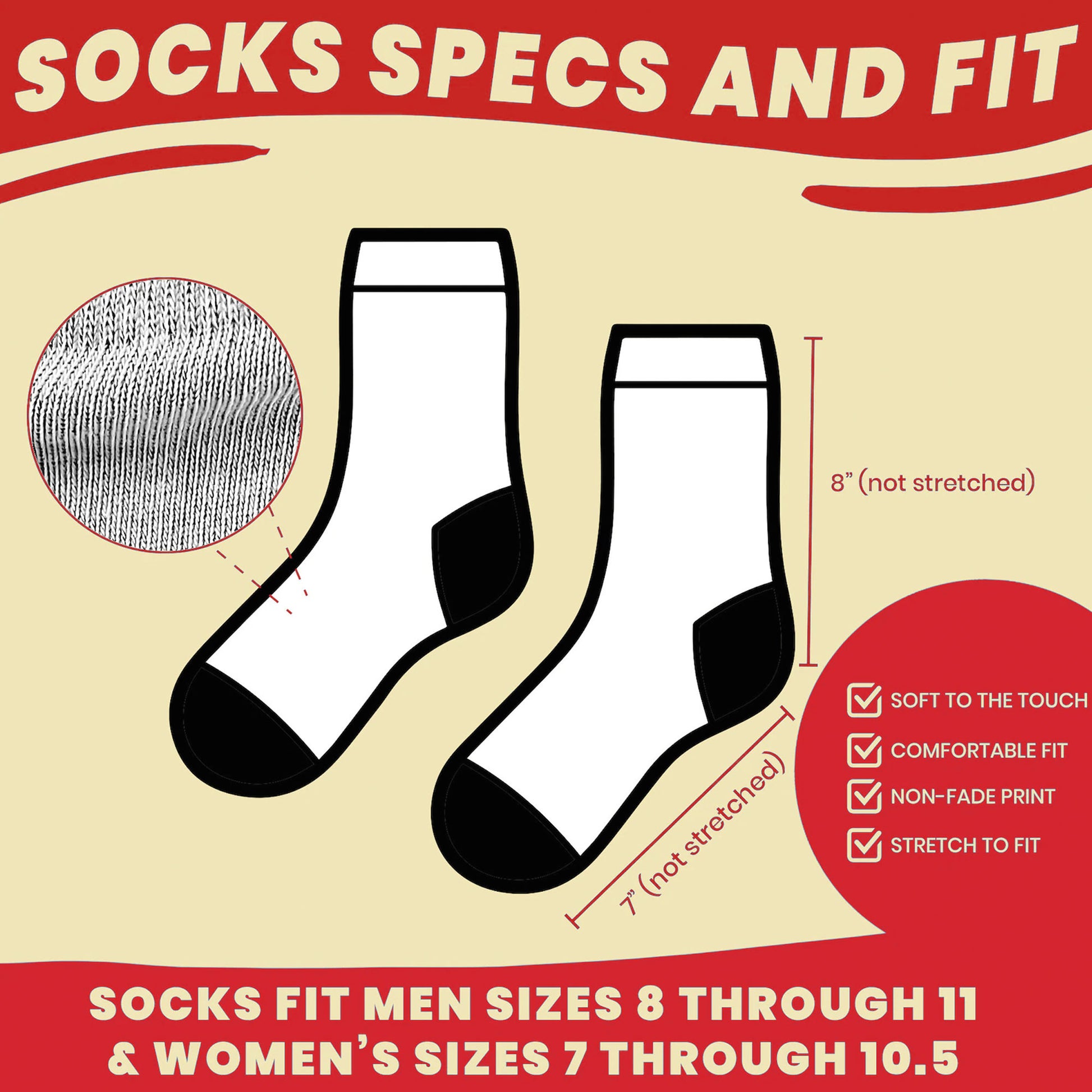 gift for new homeowners socks with faces and text socks fit men, kids and women