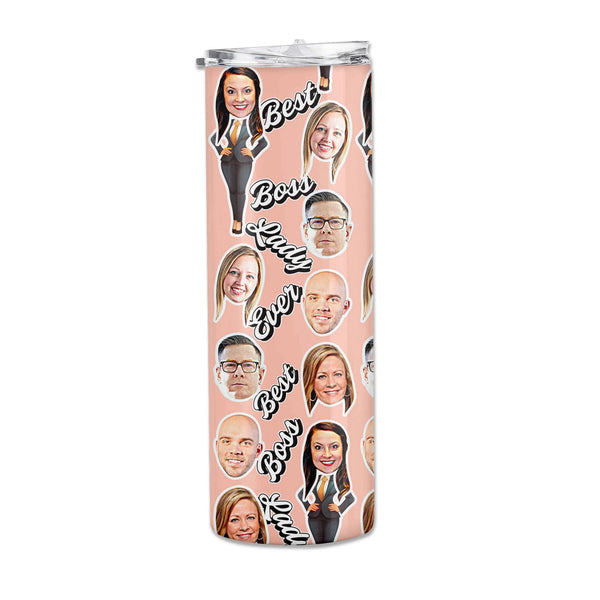 Personalized Best Boss Ever Tumbler