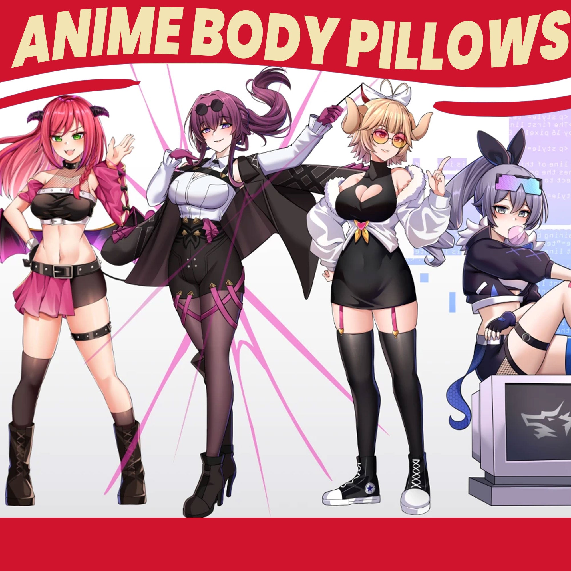 Zenitsu Agatsuma - Dakimakura Body Pillow, Waifu Pillow – otaku body pillow