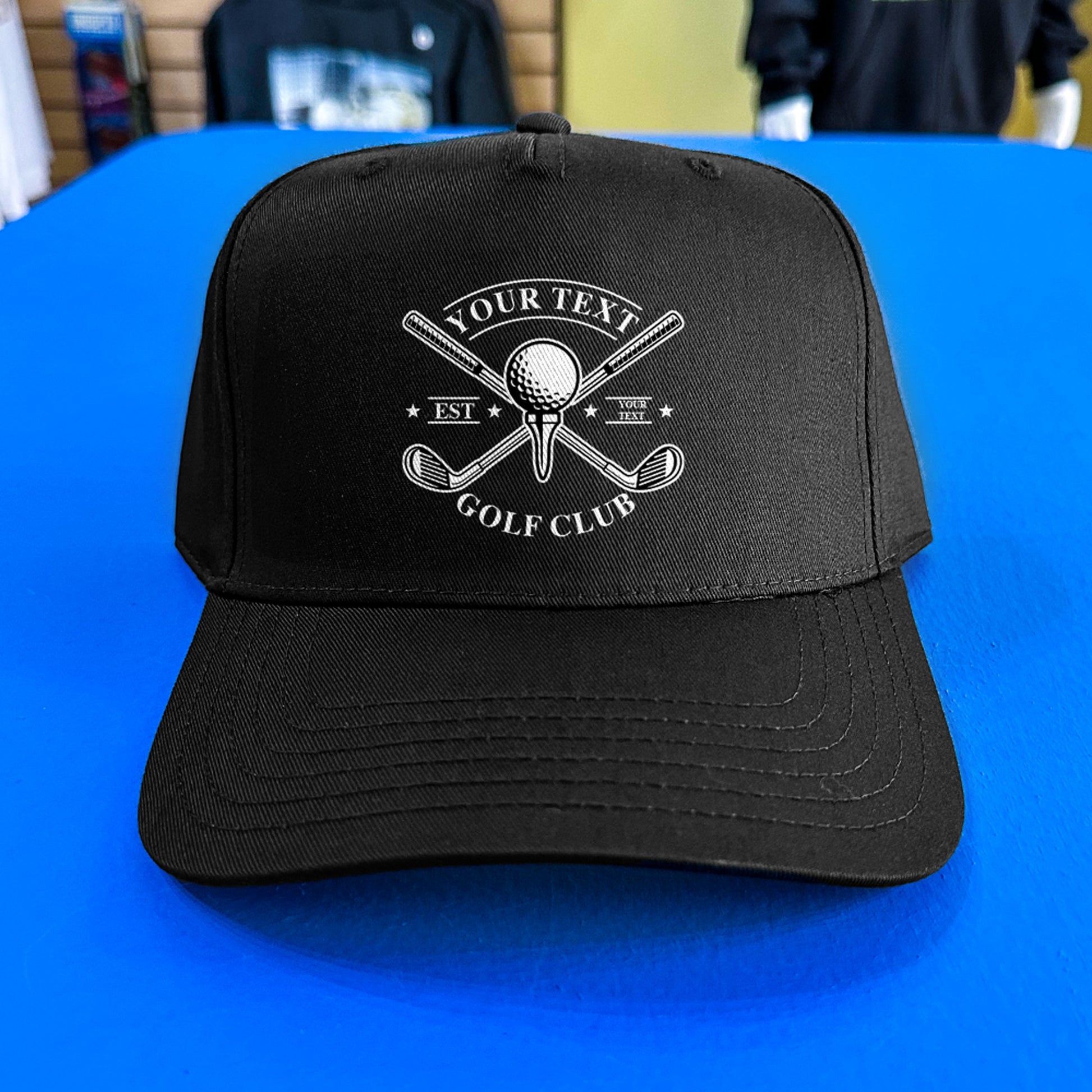 golfer hat gift for dad hat with your text and design