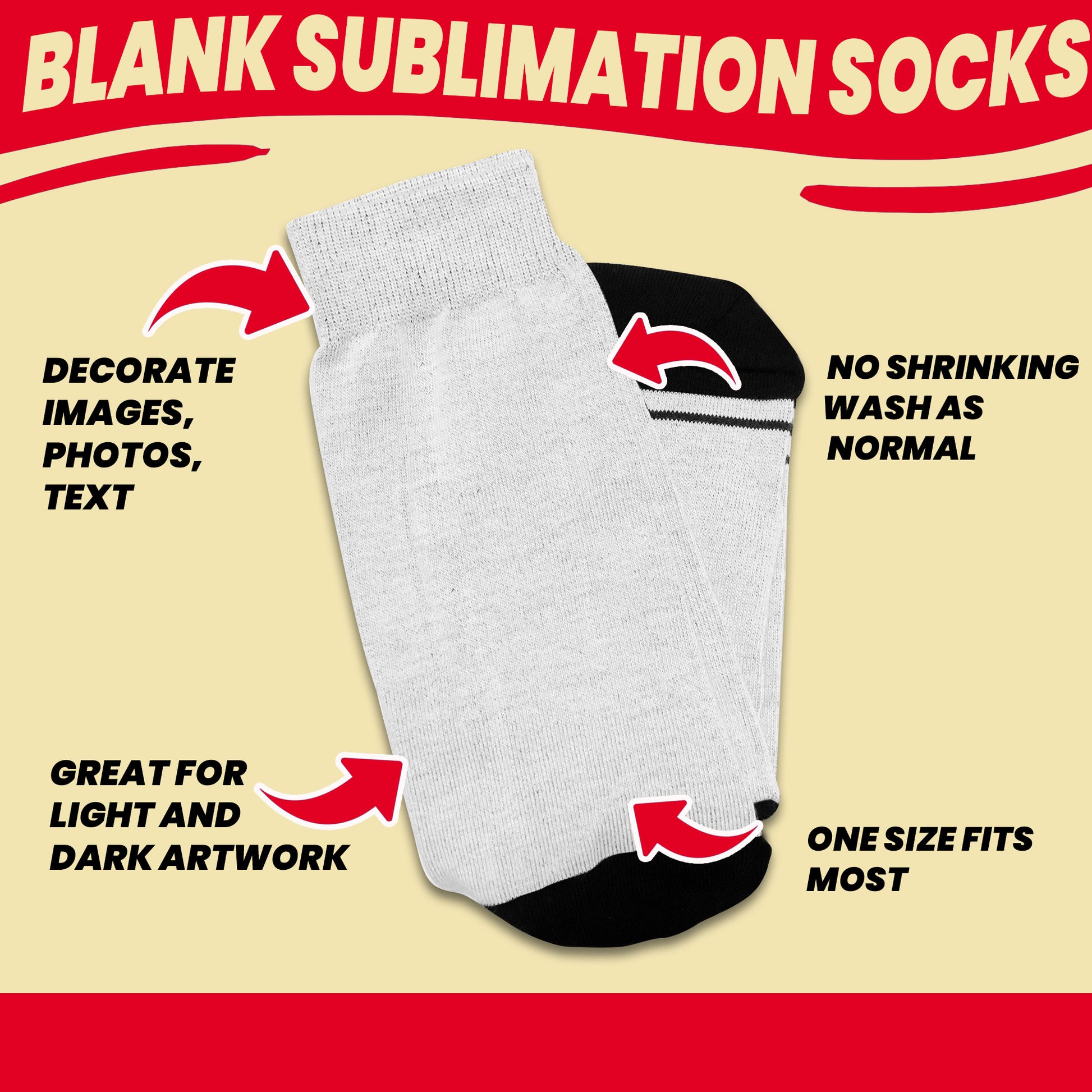 sublimation print socks wholesale no minimum in los angeles