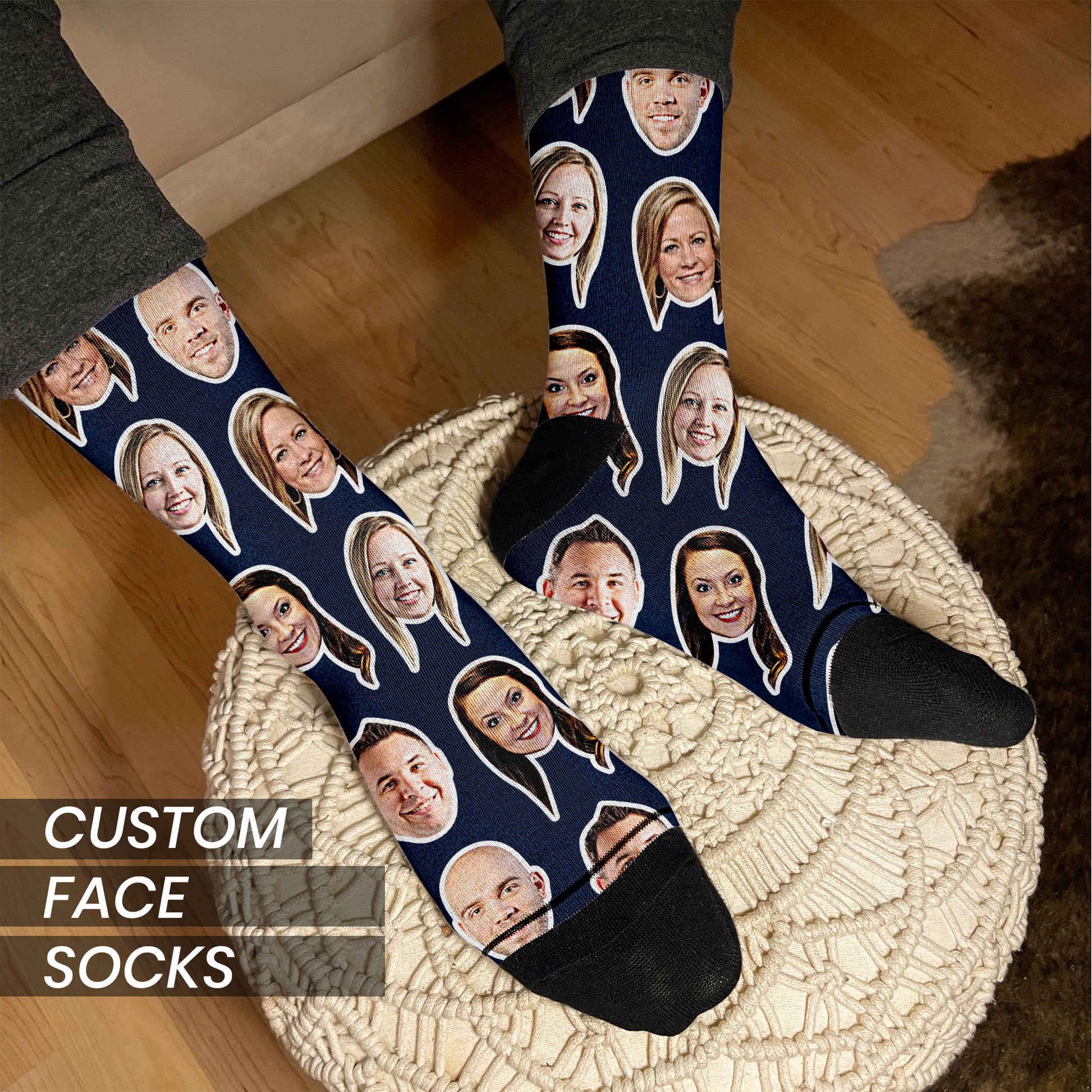custom face socks 