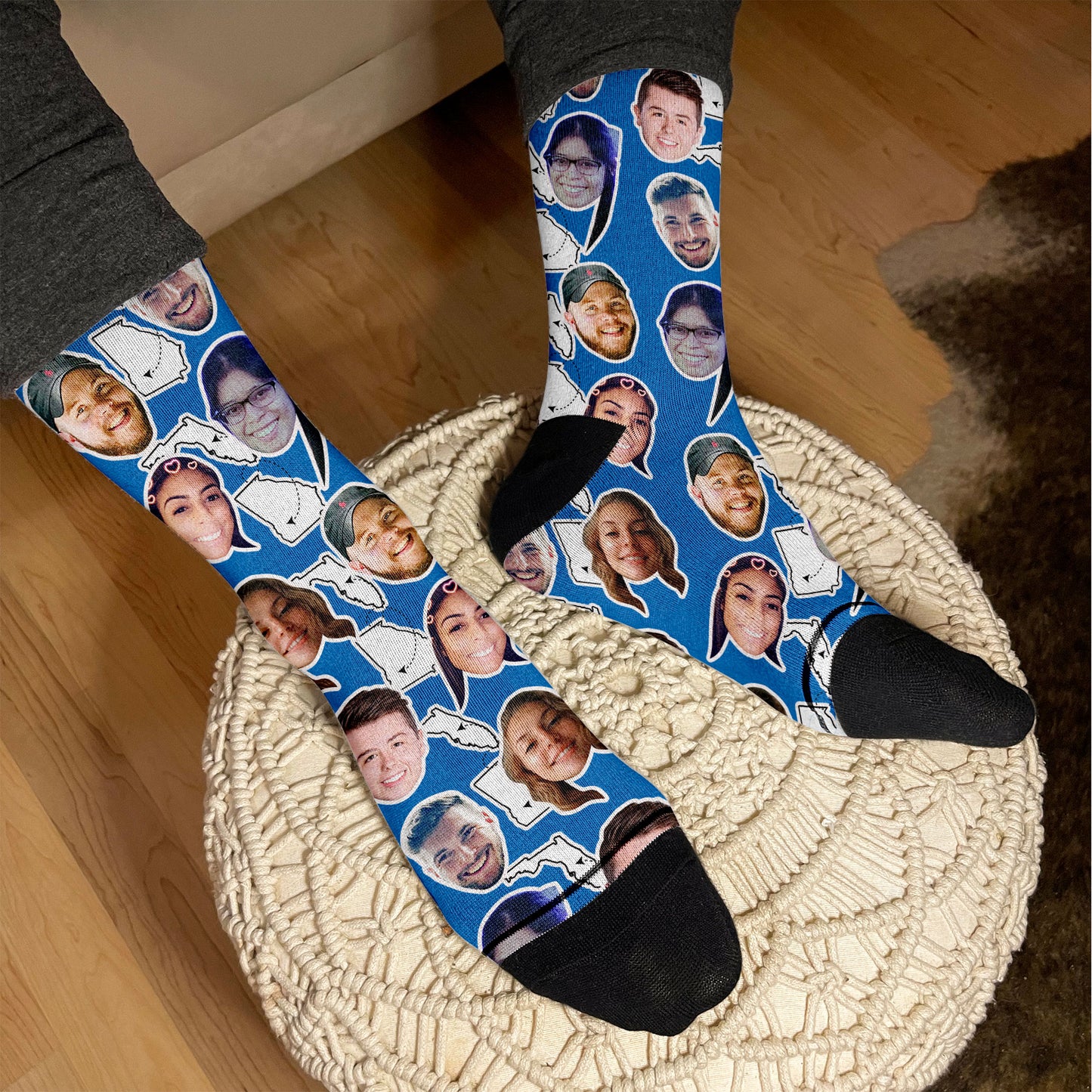 Goodbye Gift for Coworker custom socks