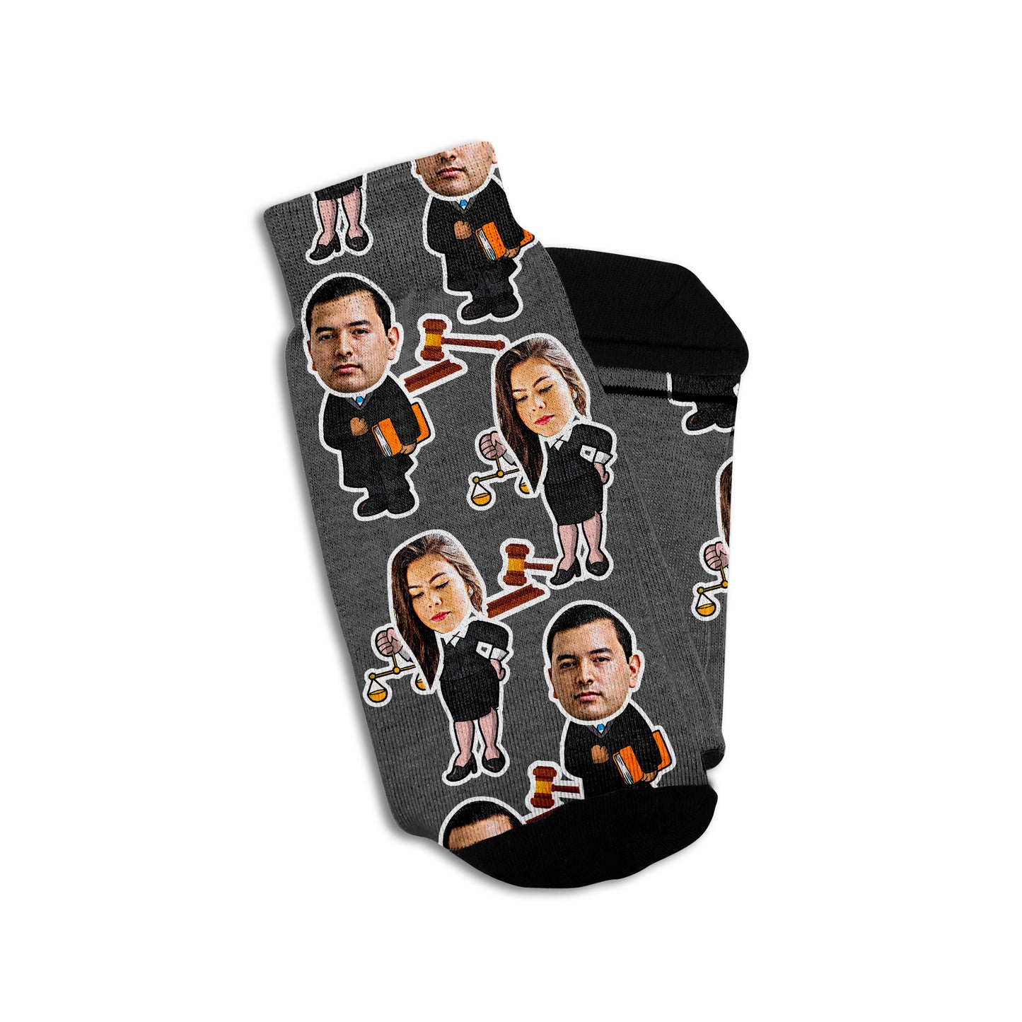 custom gift socks for lawyers