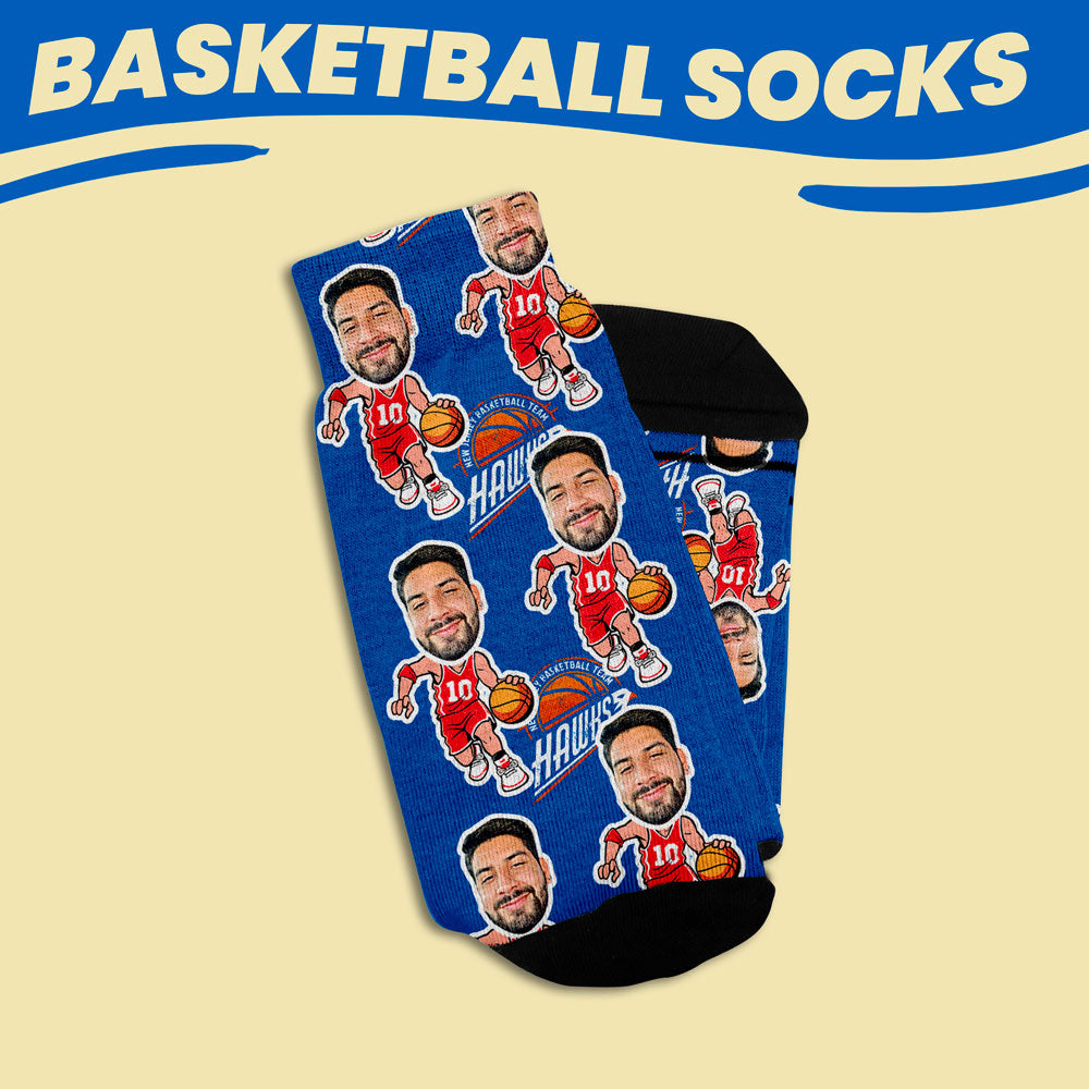 basketball gift socks for girls