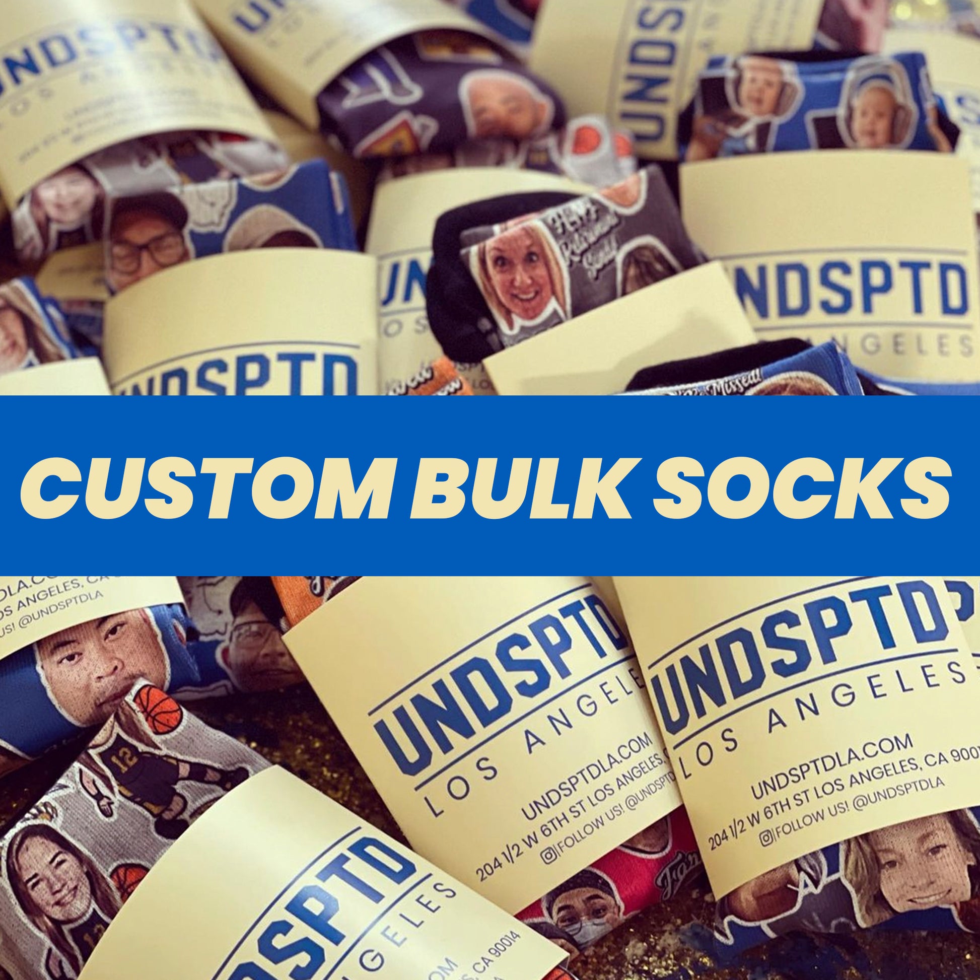 personalized custom socks no monimum