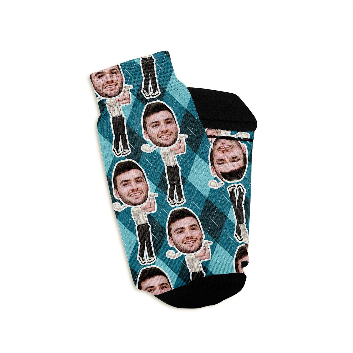 personalized golf socks for men