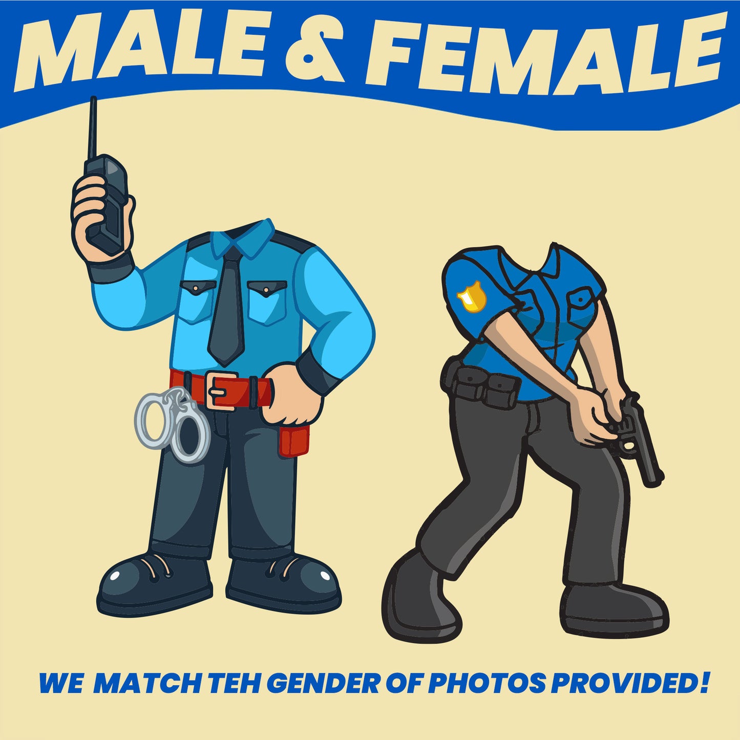 female police officer gifts