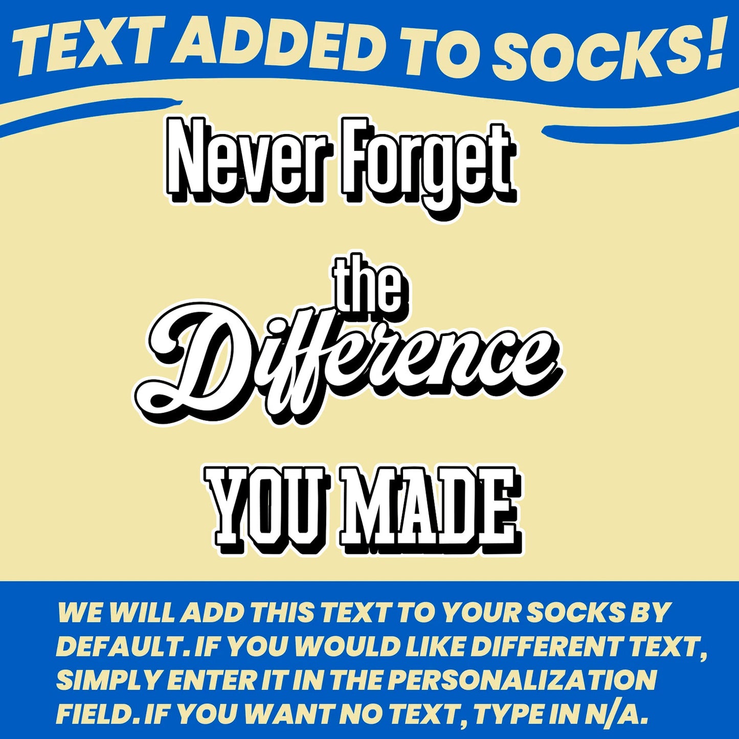 employee anniversary personalized socks with coworkers faces text to be decorated on socks